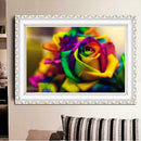 5D DIY Full Drill Diamond Painting Gorgeous Flower Cross Stitch Embroidery