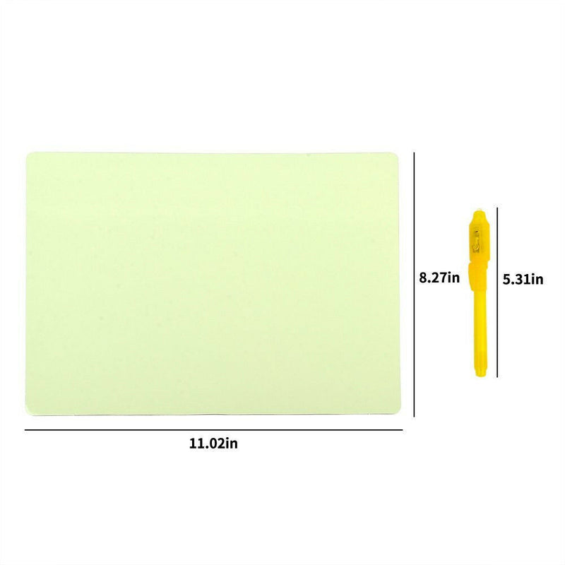 Puzzle Drawing Toys Sketchpad Children Drawing Board Graffiti Fluorescent