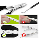 3Pcs Podiatrists Toenail Clipper Nipper Chiropody Podiatry Ingrown Scissors Tool