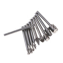 10pcs 1/8 Inch Shank Milling Rotary File Burrs Bit Set Wood Carving Rasps jvJC~ï¼ˆ