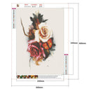 5D DIY Full Drill Diamond Painting Flower Embroidery Mosaic Kit (WLL1271)