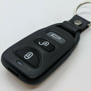 Black Keyless Car Key Fob Easy to Install for Hyundai Elantra 2011 2012 2013