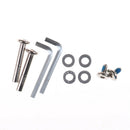 2X Luggage Suitcase Replacement Wheels Axles Repair Parts 40*18mm ^