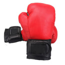 Children Boxing Gloves Punching Bag Training Glove Sparring Mitts For Kids Red