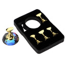 10x Magnetic Nail Tip Display Stand Holder Practice Base Training Practice Stand