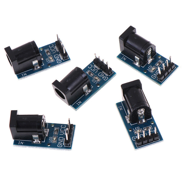 5Pcs 5.5mmx 2.1mm dc jack socket plug power supply module BX