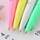 1X Creative Ballpoint Pen with Digital Watch Electronic Clock Student Fun-AA
