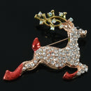 Christmas deer Brooch Pin Xmas gifts