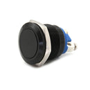 19mm 3A/250V Metal Waterproof Push Button Momentary Horn Switch Self Re Cy