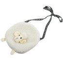 Cute Sheep Shoulder Bag Girls Plush Cross Body Bag Messenger Small Wallet C C4I7