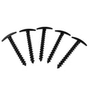 5Pcs/Pack 14.5cm Plastic Tent Peg Nail Tent Stakes for Outdoor Camping Black