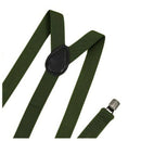 Unisex Clip on Suspender Elastic Y-Shape Back Formal Adjustable Braces, Arm Z9N9