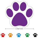500pcs Dog Cat Bear Paw Labels Stickers of 6 Colors Sealing Label DecorativSEAU