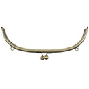 1PC Metal Purse Bag Frame Kiss Clasp Lock Bronze Tone 28.5cm x11.5cm