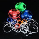 Fancy Kids Child Colorful Spin LED Light Outdoor Flying Saucer Disc Toys