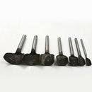 2x Type Leather Craft Half-Round Cutter Punch Strap Tool Belt Wallet End DIY