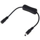 LED Strips In-Line Power Switch ON/OFF 2.1mm/5.5mm Cable Jack for Ardu â„–[