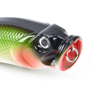 8cm 14g fishing lures hard baits artificial popper crankbait wobblers bait 3C