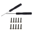 10x For Nintendo Switch Joy-Con Tri/Wing Tri/Point Screws + Screwdriver Kits