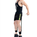 Multifunction Fitness Elastic Leg Pull Rope Sport Rope Squat Dumbbell Train