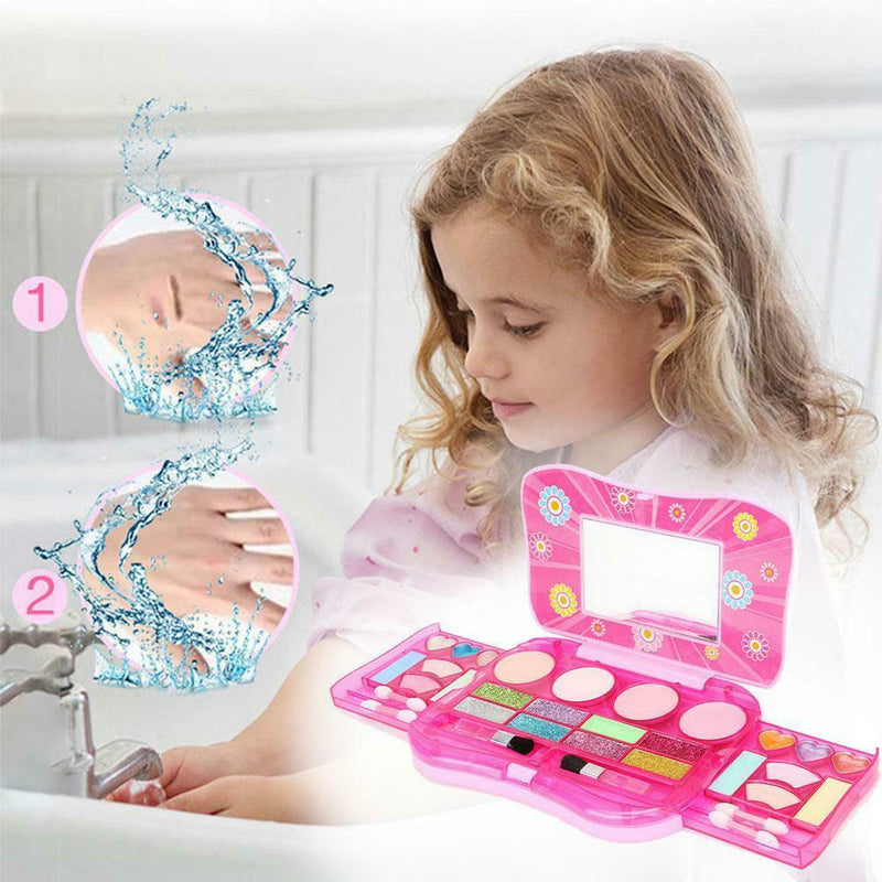 Children's Tote Makeup Set Princess House Makeup Kit Girl Toys Supply