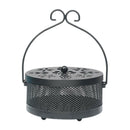 Creative Mosquito Coil Stand Mosquito Coil Box with Lid Fireproof Home Indo F4K3