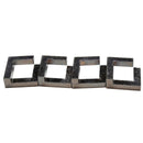 Alloy Square Lock Puzzle Brain Tester Iq Test Kids Adults Intelligent Toys  L6L3