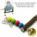 1pc Parrot Toys Bird Hanging Swing Cage Decoration Cockatiel Budgie NEW Dur H4R6