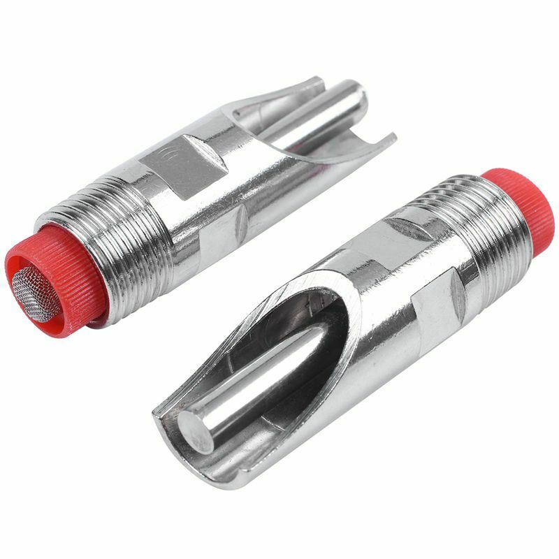 10 Pcs Pig Stainless Steel Automatic Waterers Nipple Animal Drinkers Livest M8V4
