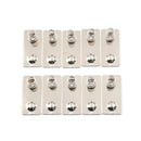 10PCS AA Battery Positive Negative Conversion Spring Contact Plate LJ