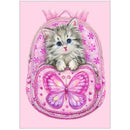 Cute Cat In The Bag Diamond Painting Embroidery DIY Cross Stitch Home Decor
