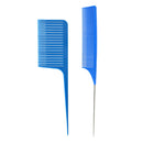 2x ABS Weaving Highlighting Hair Comb Highlight for Salon Dyeing Combs Tools