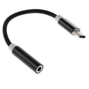 5 Pcs Type USB-C Male to 3.5mm Female Headphone Audio Adapter Aux Mic Cable