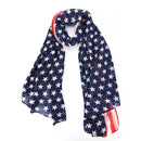 Women American Flag Pareo Dress Beach Bikini Swimwear Sarong Cover Up Scarf OZ