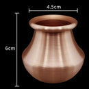 Two Times Heating Mongolian Red Copper Fire Cupping Jars Therapy Body Cuppi