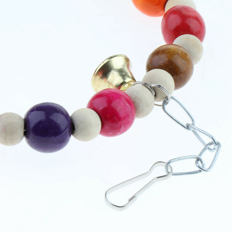 Bird Parrot Toys Hanging Bell Pet Bird Cage Hammock