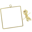 Air Plants Holder Hanging Geometric Square Flowers Rack Wedding Decor