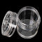 10x Plastic  Clear Empty Nail Art Storage Box Rhinestone Bead Container Grea BX