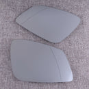 Pair Door Side Rearview Wing Mirror Glass Fit For BMW 1 2 3 4 Series X1 i3 Clear