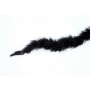6 foot marabou feather boa for Diva Night Tea Party Wedding - Black B4G8