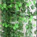 Artificial Wall Hanging Ivy Leaf Leave.Vine 8.2feet Home Garden Decor   JR
