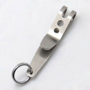 2x Mini Gear Pocket Suspension Clip Hanger Tool Key Ring Keychain  QJR