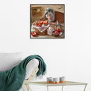 5D DIY Full Drill Diamond Painting Hedgehog Cross Stitch Embroidery Kit