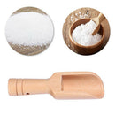3pcs Mini Wooden Scoops Bath Salt Spoon Candy Flour Spoon Kitchen Utensi3C