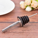 4x Liquor Spirit Pourer Free Flow Wine Bottle Pour Spout-Stopper Stainless S Gw