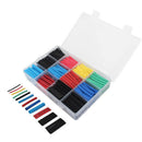 530 Pcs Heat Shrink Flame Retardant Wire Cable Tubing Tube Sleeve Wrap Kits BNI