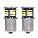 2x Canbus No Error White LED Tail Backup Reverse Light Bulb BA15S 1156 7506