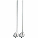 Reusable Stainless Steel Straws and Spoon Set of 8 with 2 Cleaning Brushes