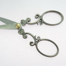 2pcs Stainless Steel Floral Sewing Scissor Shears for Embroidery Arts Crafts