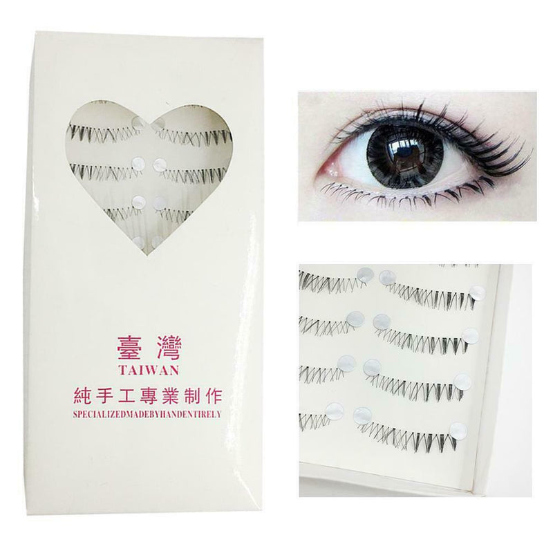 10 Pair Different Style Bottom Under Bottom False Eyelashes Black False Eye Lash